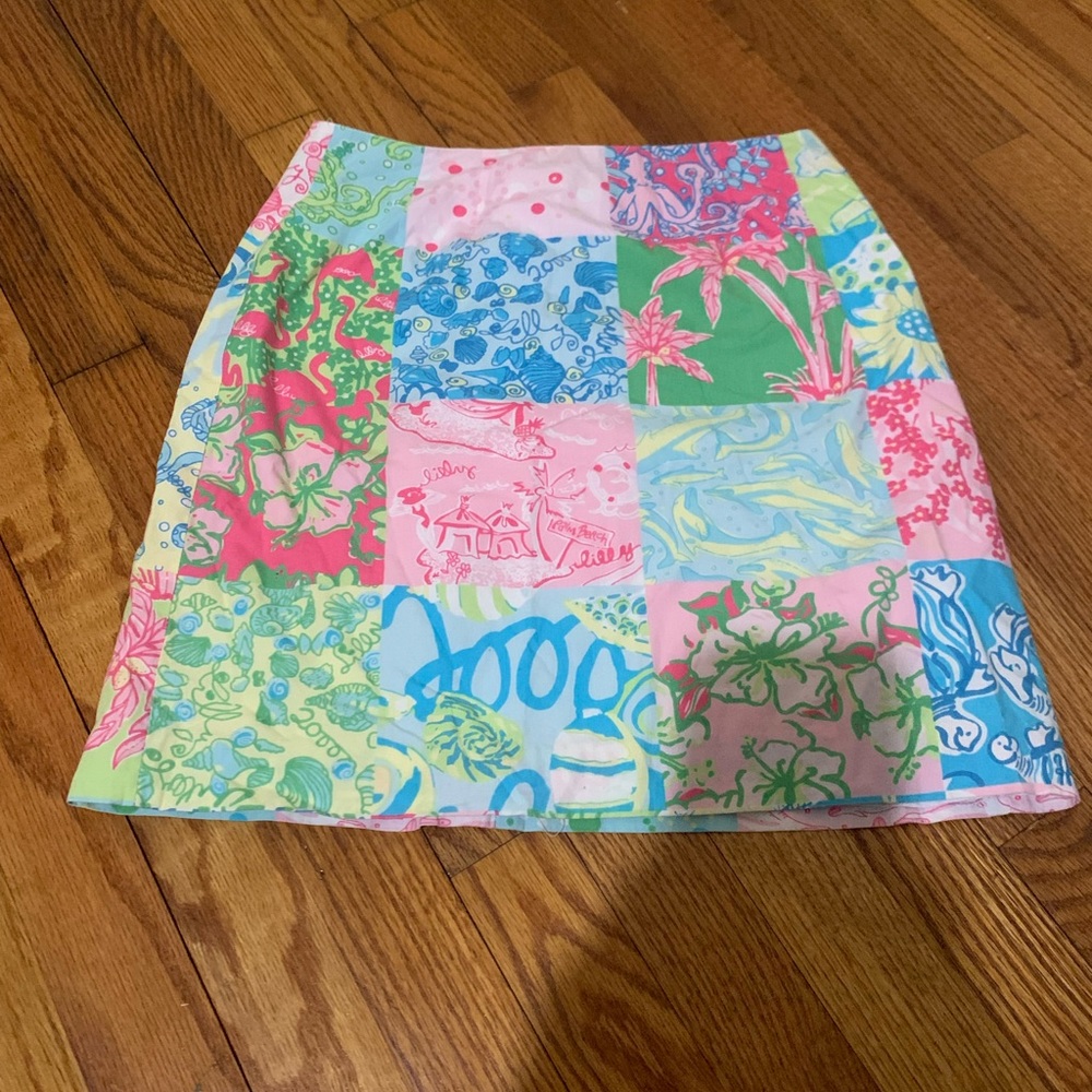 Patchwork Lilly Pulitzer Skirt